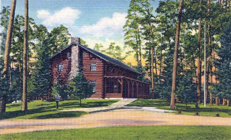 Douglas Lodge, Itasca State Park, 1940