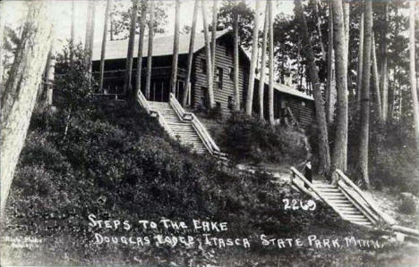 Douglas Lodge, Itasca State Park, 1928