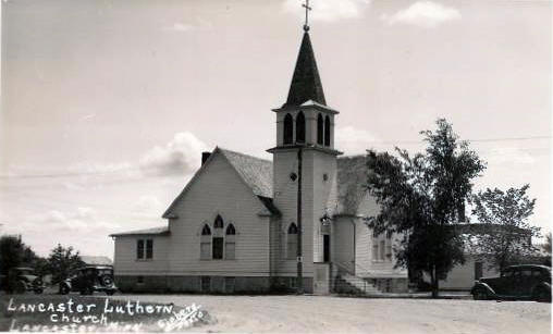 Lancaster Lutheran Church, Lancaster Minnesota, 1950