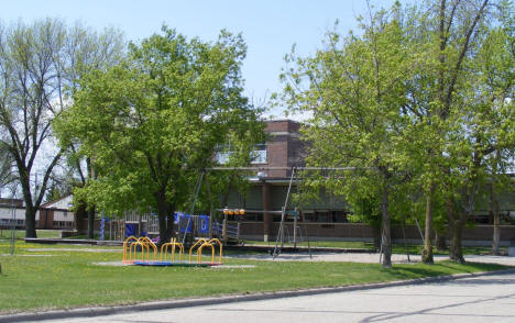 Lancaster School and Playground, Lancaster Minnesota, 2008