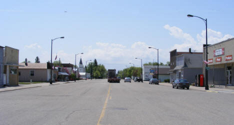 Street scene, Lancaster Minnesota, 2008