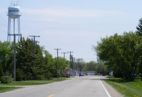 Street scene, Lancaster Minnesota, 2008