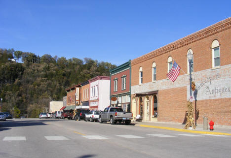 Street scene, Lanesboro Minnesota, 2009