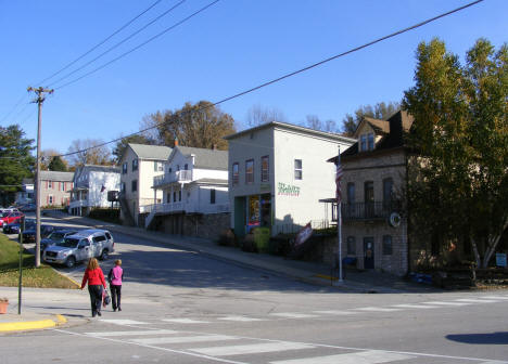 Street scene, Lanesboro Minnesota, 2009