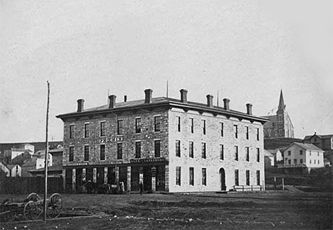 Hotel in Lanesboro Minnesota, 1870