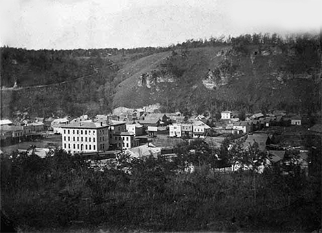General view, Lanesboro Minnesota, 1870