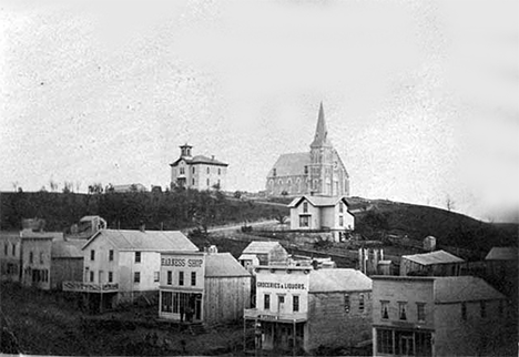 General view, Lanesboro Minnesota, 1870