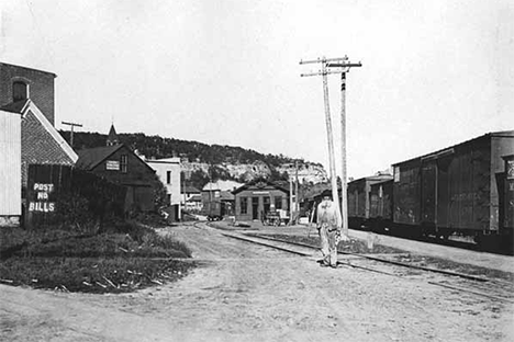 Lanesboro depot, Lanesboro Minnesota, 1900's