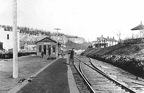 Lanesboro depot, Lanesboro Minnesota, 1900's