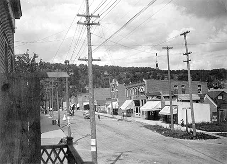 East side of Main Street, Lanesboro Minnesota, 1908