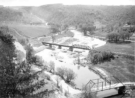 River, Lanesboro Minnesota, 1910