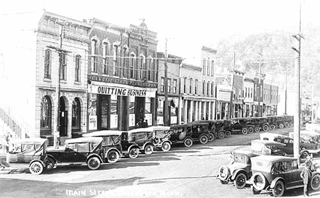 Main Street, Lanesboro Minnesota, 1920