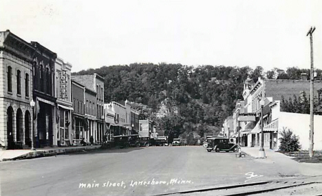 Main Street, Lanesboro Minnesota, 1940's