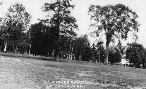 A.E. Child's Camp, Laporte Minnesota, 1930's