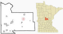 Location of Lastrup, Minnesota