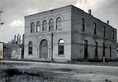 Opera House, Leroy Minnesota, 1900's