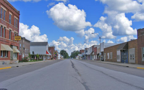 Street scene, Le Roy Minnesota, 2010