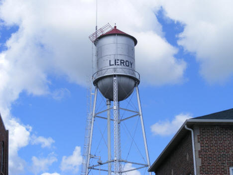 Water Tower, Le Roy Minnesota, 2010