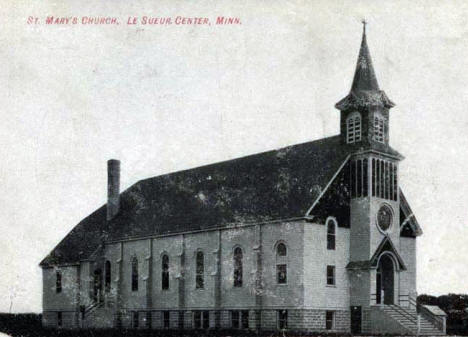St. Mary's Church, Le Sueur Minnesota, 1907