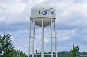 Water Tower, Le Sueur Minnesota