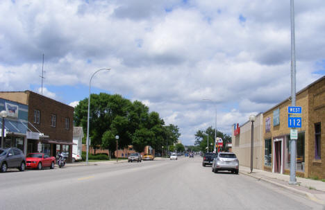 Street scene, Le Sueur Minnesota, 2010