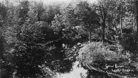 Crow River, Lester Prairie Minnesota, 1910