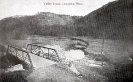 Valley scene, Lewiston Minnesota, 1910