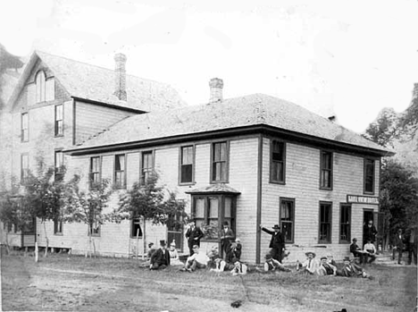 Lake View Hotel, Lindstrom Minnesota, 1890