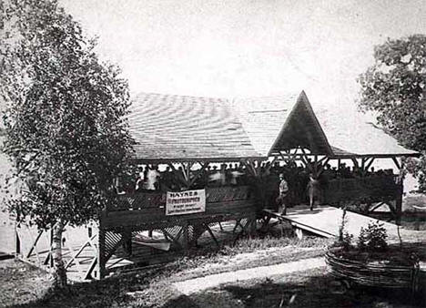 Lake View Pavilion, Lindstrom Minnesota, 1890