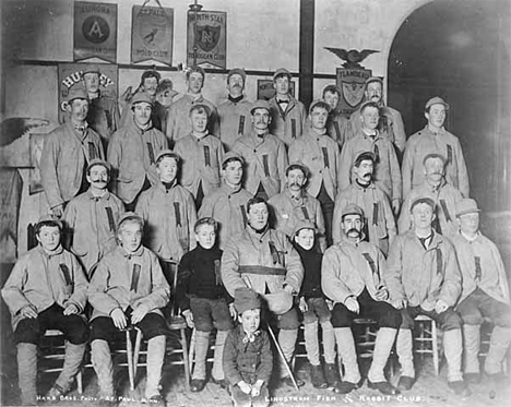 Lindstrom Fish and Rabbit Club, Chisago County, 1905