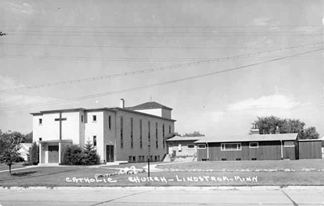 Catholic Church, Lindstrom Minnesota, 1955