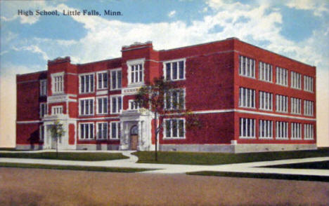 High School, Little Falls Minnesota, 1915