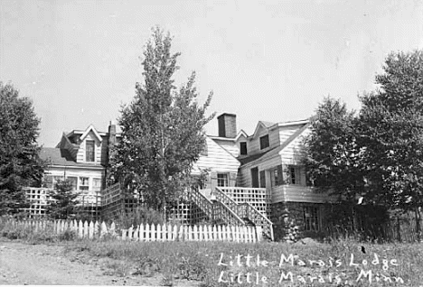 Little Marais Lodge, Little Marais Minnesota, 1940
