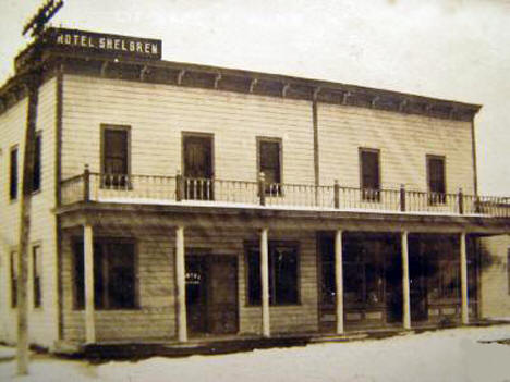 Hotel Shelgren, Littlefork Minnesota, 1917