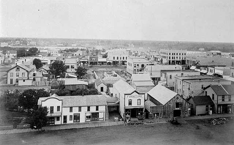 View of Little Falls Minnesota, 1890