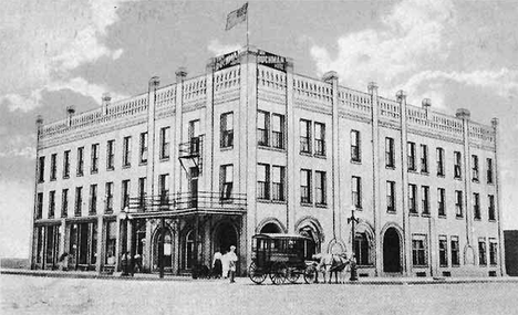 Buckman Hotel, Little Falls Minnesota, 1890