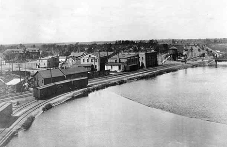West side of Little Falls Minnesota, 1906-1910