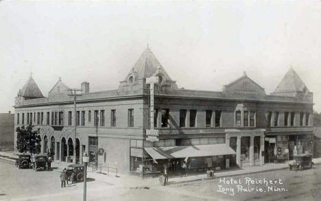 Hotel Reichert, Long Prairie Minnesota, 1910's