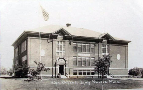 High School, Long Prairie Minnesota, 1921