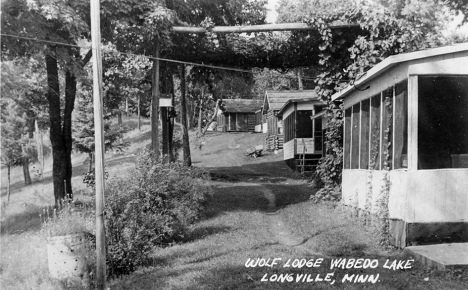 Wolf Lodge, Wabedo Lake, Longville Minnesota, 1943