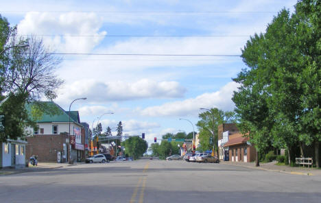 Street scene, Lonsdale Minnesota, 2010