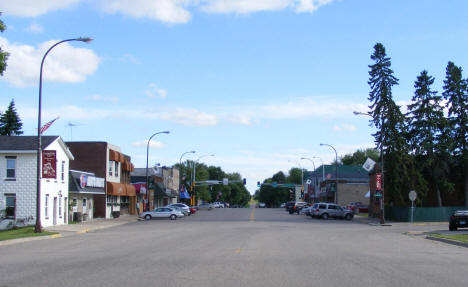 Street scene, Lonsdale Minnesota, 2010