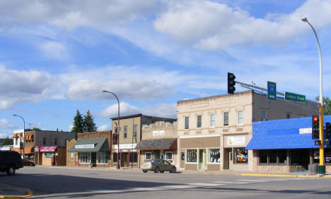 Street scene, Lonsdale Minnesota, 2010