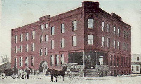 Hotel Manitou, Luverne Minnesota, 1908