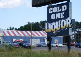 Cold One Liquor, Cloquet Minnesota
