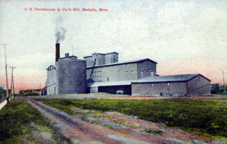 Christianson & Company Flour Mill, Madelia Minnesota, 1908