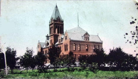 Lac qui Parle County Court House, Madison Minnesota, 1909