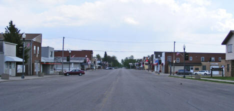 Street scene, Mahnomen Minnesota, 2008