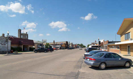 Street scene, Mahnomen Minnesota, 2007