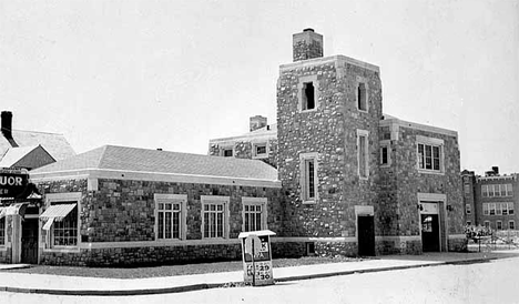 Mahnomen Municipal Buildings, Mahnomen Minnesota, 1938